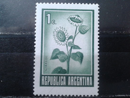 Аргентина 1971 Подсолнух**