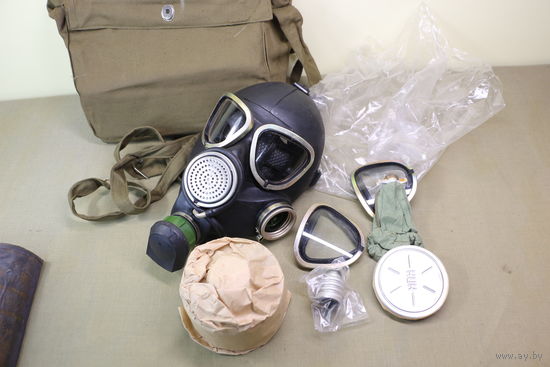 Военный противогаз ПМК-2 новый. Распродажа коллекции вещей. С РУБЛЯ! АУКЦИОН!
