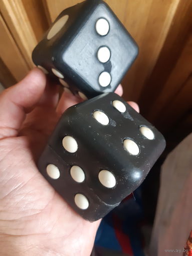 Игральные кости огромные, 2 шт..