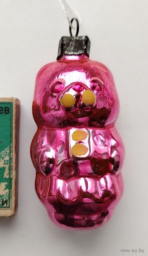 Ёлочная игрушка. Мишка. Н-48.