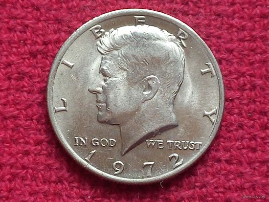 США 50 центов 1972 г. Кеннеди.