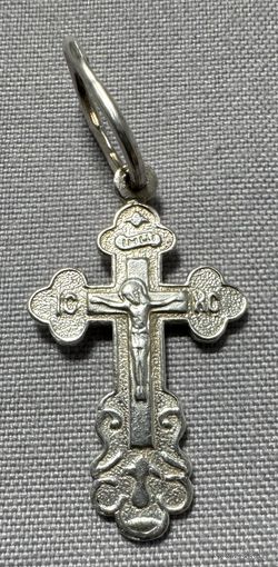 Крестик серебряный 925 проба. 40