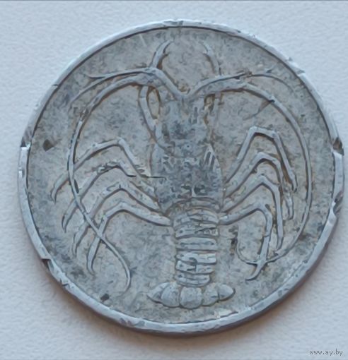Йемен. 5 филс 1973 года.