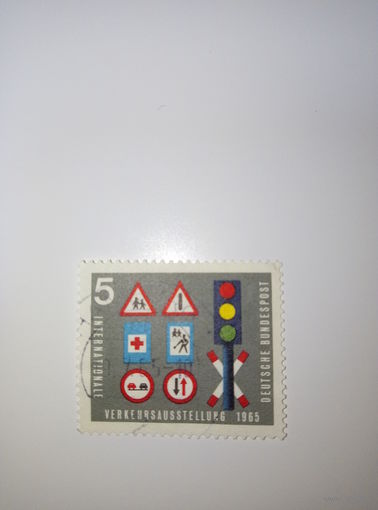 Марка Германия 1965 год Международная выставка 5