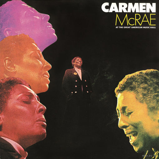 Carmen McRae – Carmen McRae At The Great American Music Hall, 2LP 1977
