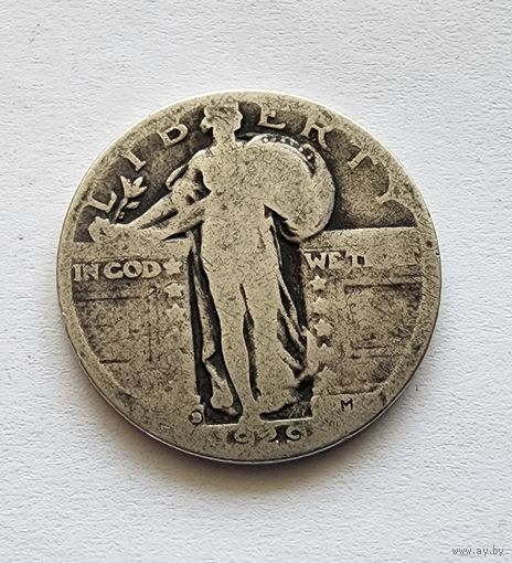 США  25 центов  1929