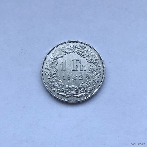 1 франк 1982