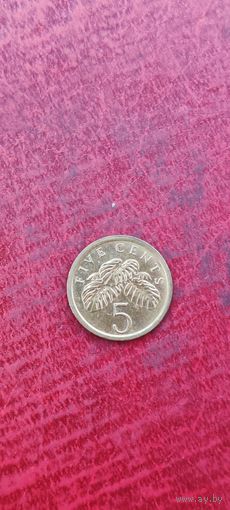 Сингапур 5 цент 1993