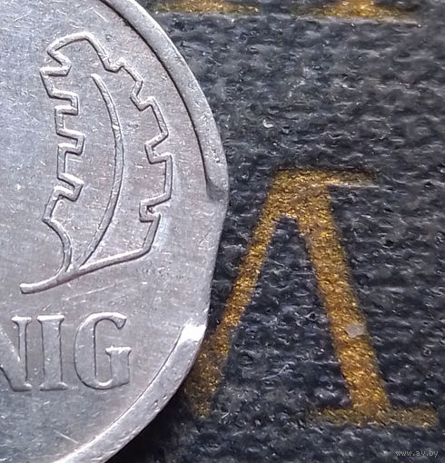 1 пфенниг 1984 (A) Германия ГДР #02 XF БРАК