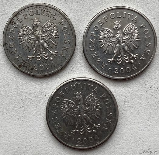 Польша 10 грошей 2004 г. Цена за 1 шт.