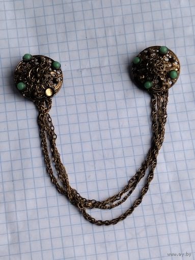 Брошь шатлен