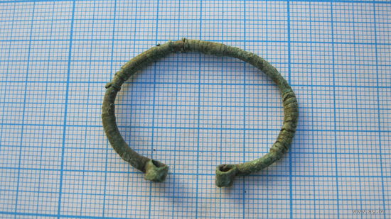 Фибула. Бронза, литье.