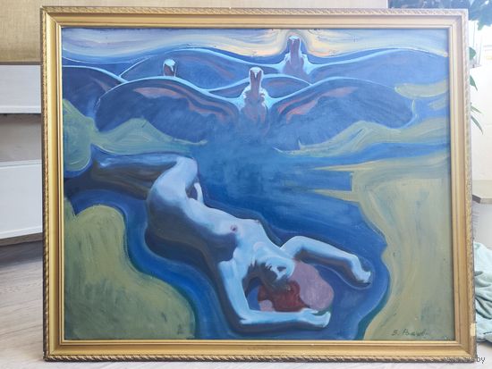 Картина маслом Ральцевич В.И ,80е
