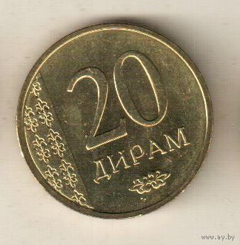 Таджикистан 20 дирам 2015