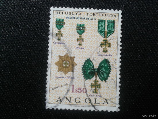 Ангола, колония Португалии. 1967 Императорский орден
