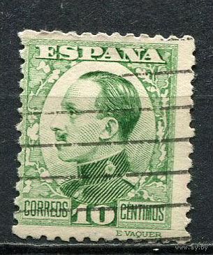 Испания (Королевство) - 1930/1931 - Король Альфонсо XIII 10C - [Mi.564] - 1 марка. Гашеная.  (Лот 17Fx)-T25P36
