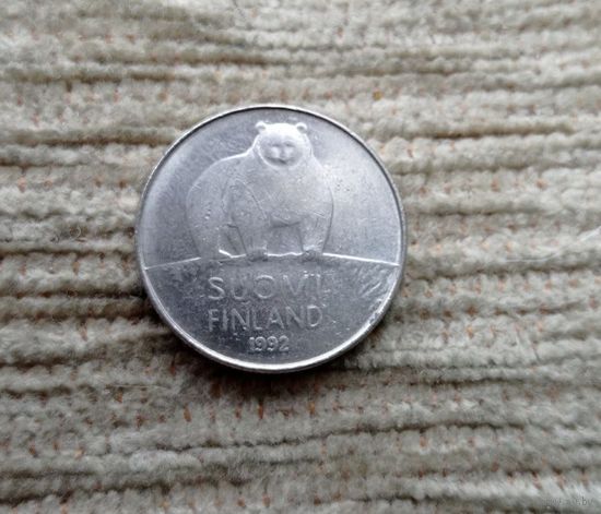 Werty71 Финляндия 50 пенни 1992 Медведь
