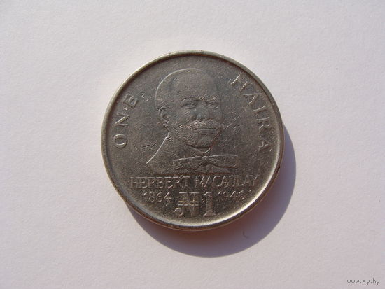 Нигерия. 1 найра 1993 год  KM#14