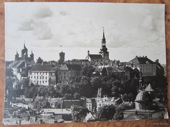 Таллинн. Вид на Вышгород. Фото П. Талвре. 1963 г.