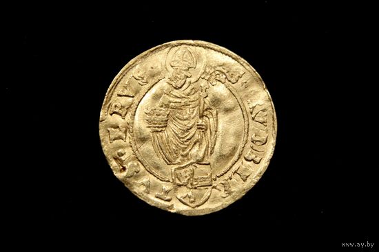 Дукат 1540 г. Зальцбург (Германия), Эрнст Баварский. Редкая!