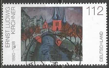 Германия. Живопись Эрнста Кирхнера. 2002г. Mi#2279.