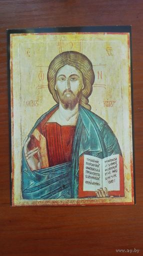 Икона. Христос Вседержатель. Издание Болгарии