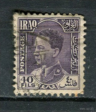 Ирак - 1934/1938 - Король Гази I 40F - [Mi.90] - 1 марка. Гашеная.  (LOT FC21)-T10P40