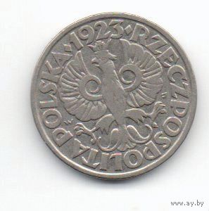 РЕСПУБЛИКА ПОЛЬША. II РЕЧЬ ПОСПОЛИТАЯ. 20 ГРОШЕЙ 1923. ОТЛИЧНАЯ