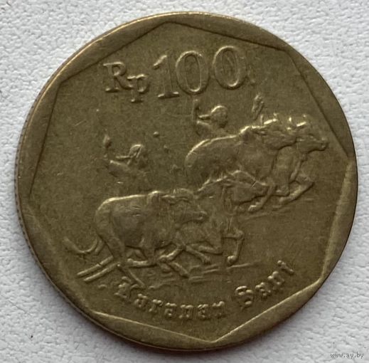 Индонезия 100 рупий 1994 г.