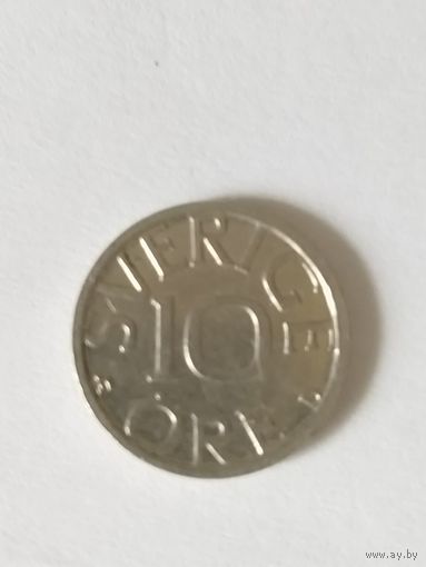 Швеция  1987 -10эре