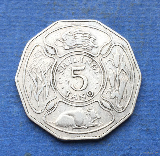 Танзания 5 шиллингов 1972