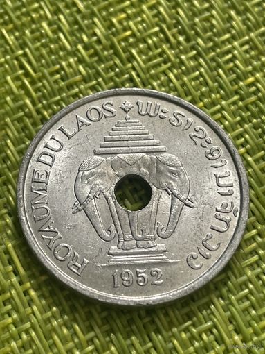 ЛАОС 20 ЦЕНТОВ 1952 г