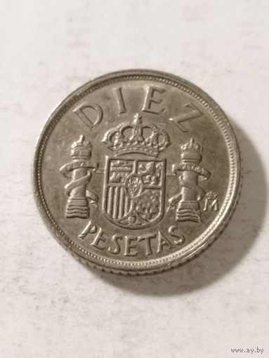 Испания 10 песет 1983