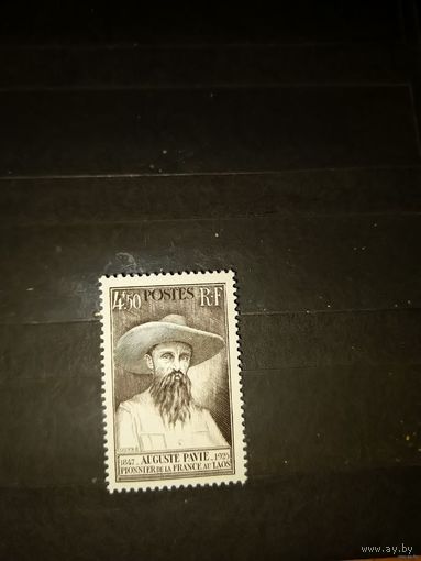 1947 Франция чистая клей MNH** персоналии (1-6)