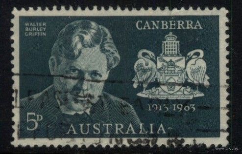 Австралия - 1963 [Mi. 323] Гашеная (AU06)