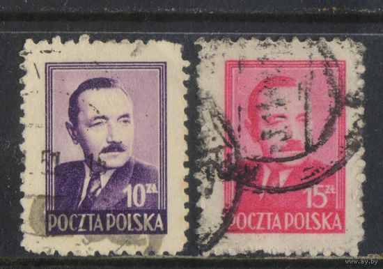 Польша 2-я Респ 1948 Болеслав Берут Стандарт #522-3