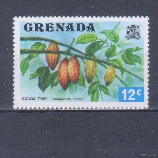 [1189] Гренада 1975. Флора.Какао.Плоды. MNH