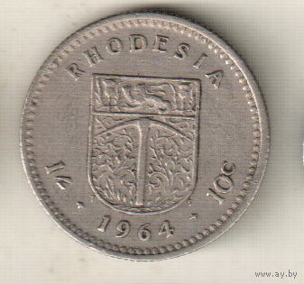 Родезия 1 шиллинг 1964