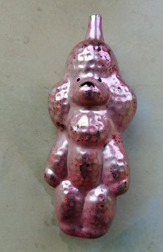 Елочная игрушка Пудель. СССР
