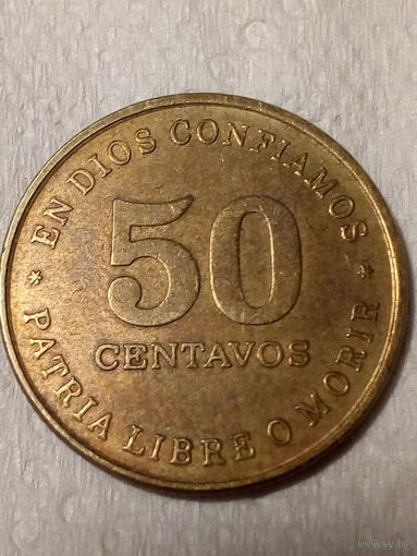 50 сентаво Никарагуа 1987 год