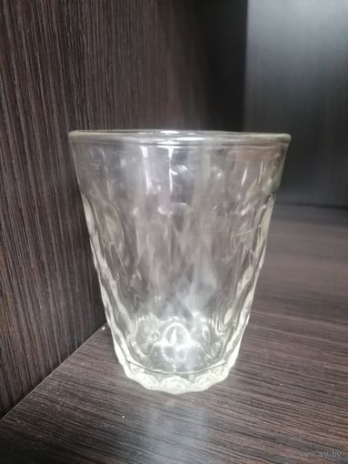 Стакан граненый Борский завод имени Горького, клеймо Бортна дне