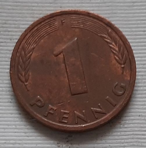 1 пфенниг 1985 г. F. Германия