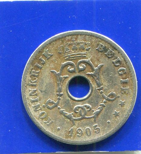 Бельгия 10 сантимов 1905 BELGIE