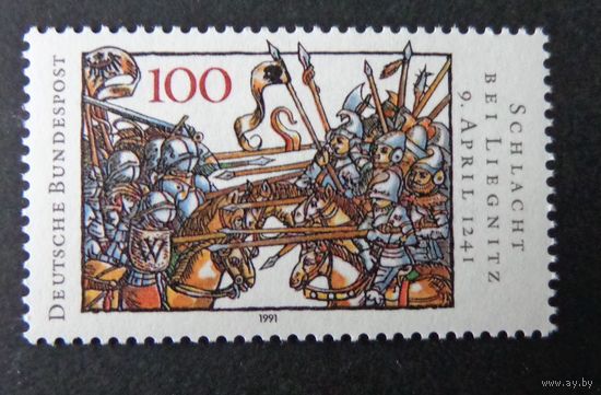 Современная Германия 1991г. Mi.1511 MNH** полная серия