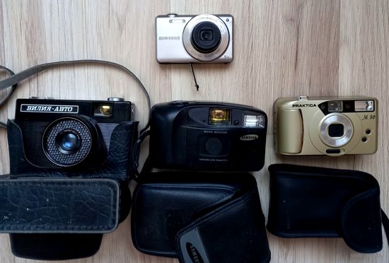 Четыре разных Фотоаппарата