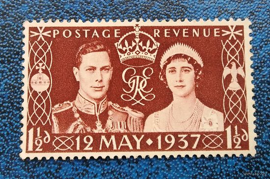 Великобритания 1937 полная серия чистая марка