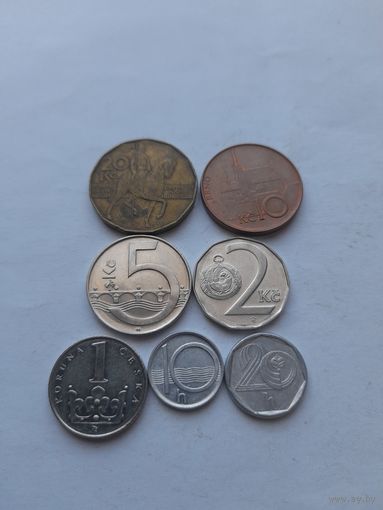 Монеты Чехии.