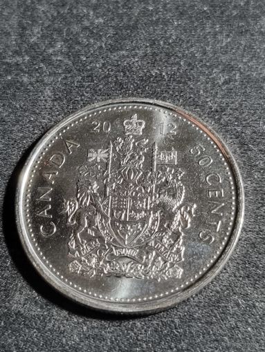 Канада 50 центов 2012 Unc ( 1 предложение на Ау )