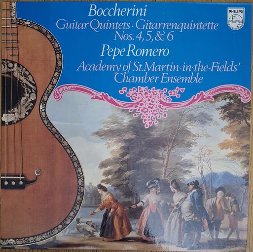 Boccherini – Guitar Quintets. Gitarrenquintette Nos. 4, 5, & 6.