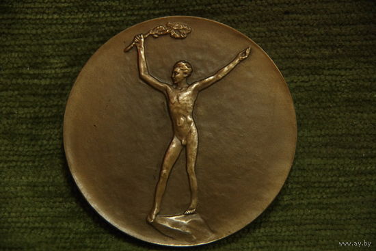 Медаль настольная 6 см ( тяжелая )